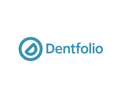 Dentfolio Unused Logo branding clean branding clean design clean logo freelance design graphic design logo logo design logos logotype modern modern brand modern logo typography
