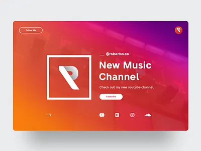 Robertsn Music music musician ui ux youtube channel