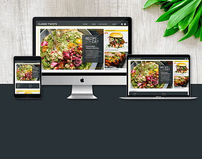 Classic Twists app branding case study design icon iconography logo recipe reinventive responsive style guide typography ui user interface ux web website