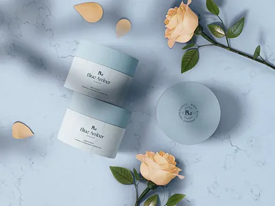 Blue Amber brand design brand identity branding logo logo design