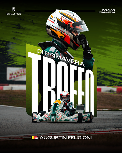 Karting Race Week Poster karting karting poster motorsport motorsport design motorsport graphic race driver race poster racing design racing graphic design racing poster sport design sport poster sport poster design