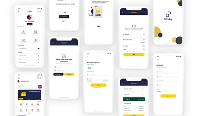 Design Printing Service delivery app ecommerce ui uidesign