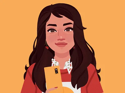Laney art character design cute digital illustration girl illustration portrait