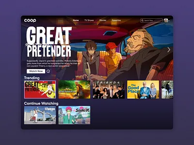 Daily UI #025 - TV App 100 days of ui 100daysofui daily ui daily ui challenge dailyui dailyuichallenge design figma ui ui design uidesign