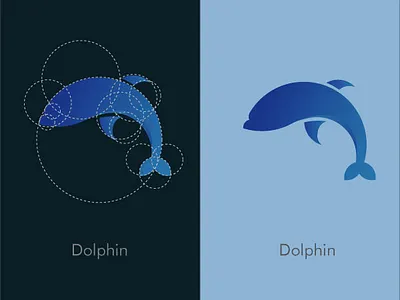 Dolphin animal animal illustration animal logo animal logos flat logo simple simplelogo