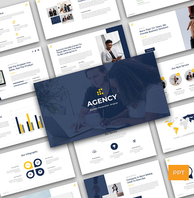 Agency - Business Multipurpose Presentation Template agency business clean colorful company corporate creative modern photography pitchdeck portfolio simple startup studio unique yeen