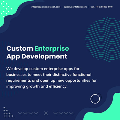 Custom Enterprise Mobile App Development Company in USA enterprise app development