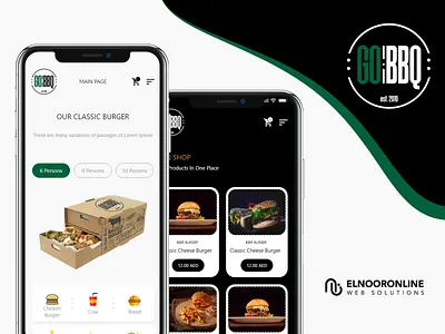 GO BURGER APP design graphic design logo type typography ui ux vector web website