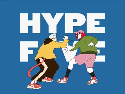 HYPE FIVE adobe illustrator adobe photoshop art awesome awesomeness cool design design art designer draw graphic graphicdesign graphics hype illustration