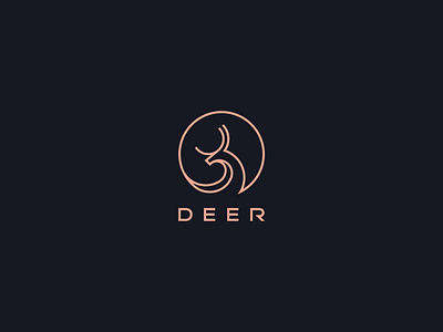 Deer Logo Design animal brand design brand identity branding colorful company concept contact creative deer deer logo design flat graphic design logo logo design logotype modern modern logo vector