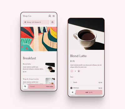 Square online | Color theming add to cart app apple branding checkout colors design ecom editor illustration ios logo menu order order online product details shopping square themes ui