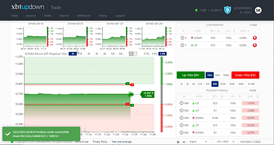 New way of crypto binary trading platform. app bitcoin cryptocurrency design ui ux web