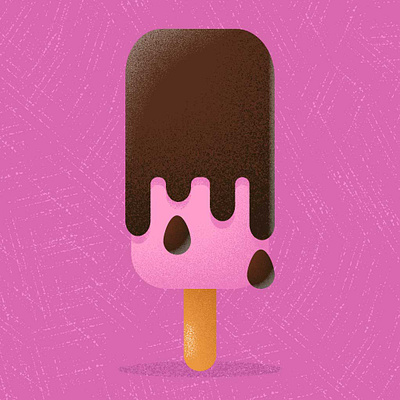 Noise ice-cream design illustration illustrator noise noise shadow vector