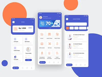 Doctor Admin apps building clean design doctor medical medical app product