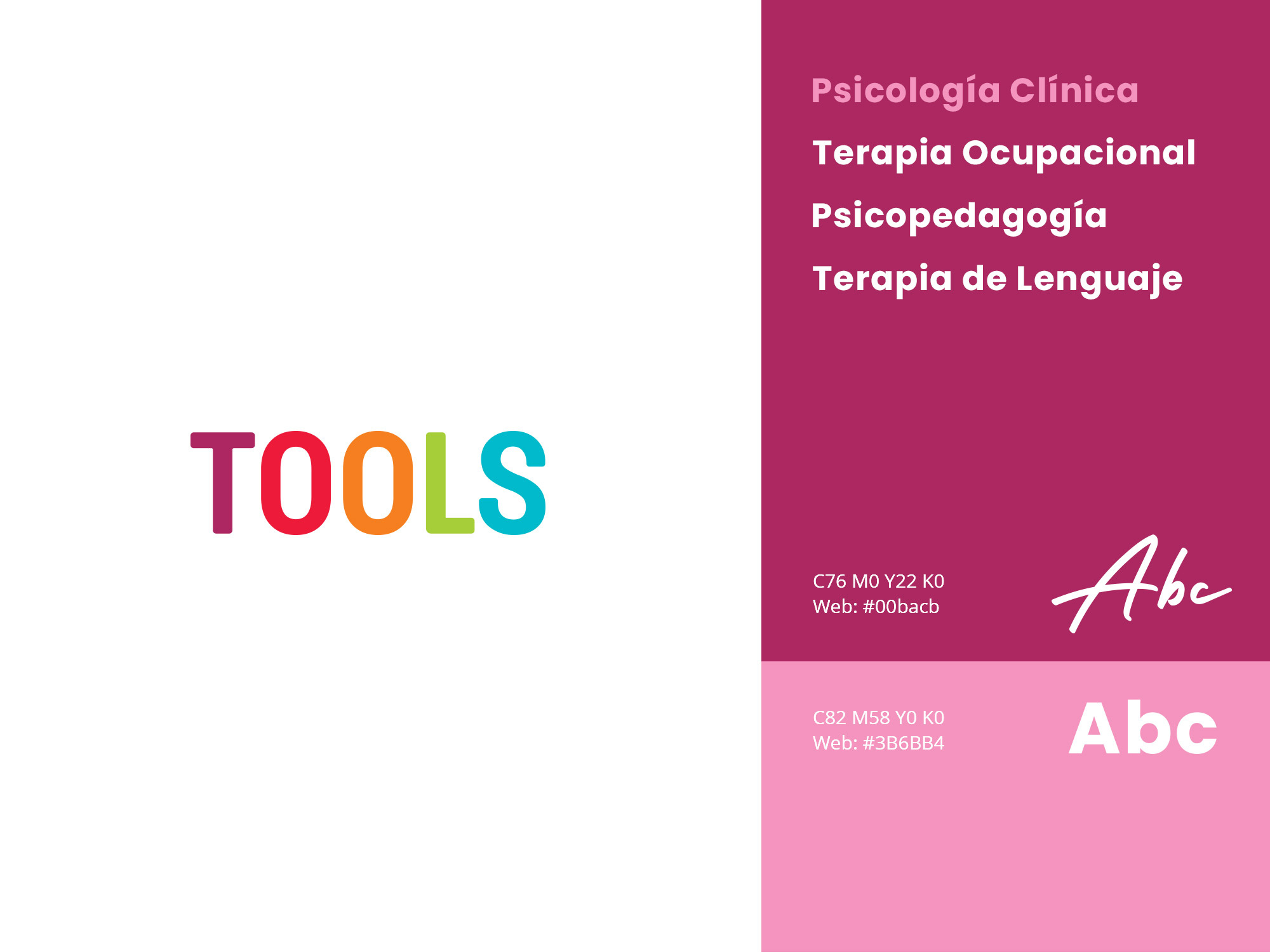 Rebranding Tools branding children costa rica graphic identity identity kids logotype mark motion graphics occupational therapy psychology rebranding speech therapy