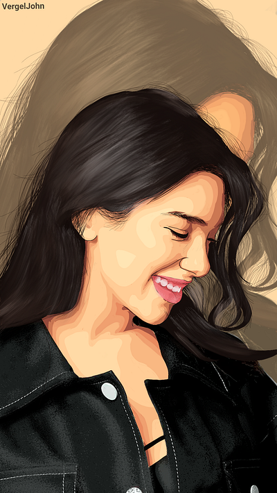 Dua Lipa Vector Art illustration minimal vector