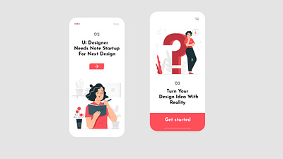 Mobile app design app branding design illustration illustrator minimal