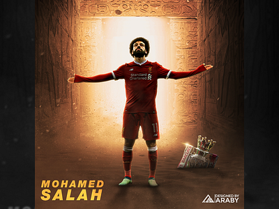 Mo Salah | Sports Design advertise advertisement advertising artwork creative design creative social media design social media social media grahpic socialmedia