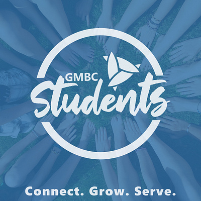 GMBC Student Ministry Logo brand branding branding design church church design church logo design icon logo logo design logodesign religious student logo student ministry students vector youth group