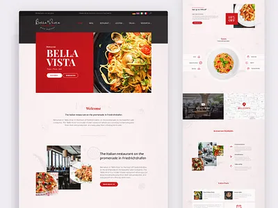 Restaurant website coffee creative design food home page landing landingpage menu minimal restaurant ui ui ux uiuxdesign ux web webdesign