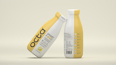 3D visualisation of Octa SmartFood 3d visualization branding creative idea design packaging брендинг упаковка