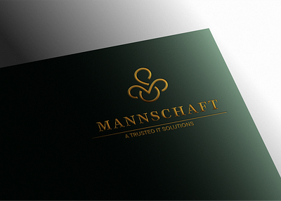 Mannschaft Logo abstrack abstract brand brand assets branding girl illustration illustrator logo procreate ui vector