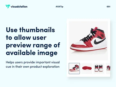 UXTip 001 design agency design community design innovation design thinking design tips human centered design post design product productdesign tips ui user experience ux visualstation