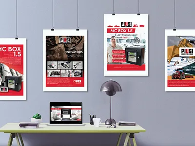 PIUSI - corporate work advertisement advertising design flyers full page ad graphic magazine advertisement posters promotional