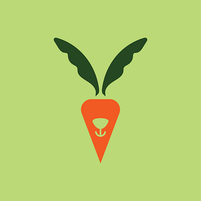 Day 333 adobe illustrator adobe illustrator cc brand design brand identity branding bunny carrot cute farm farmer farming graphic design health logo logo design logo designer logos rabbit vegetables vegitable