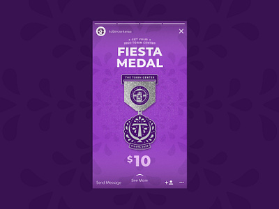 Fiesta Medal branding design illustration vector