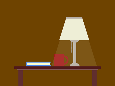 Tabletop illustration vector