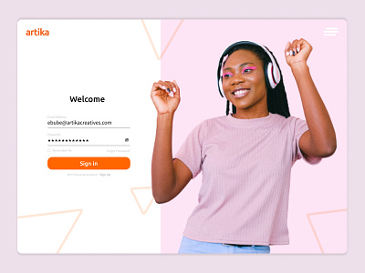 Login Page desktop design figma graphics design login page ui ui design