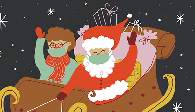 Santa illustration santa