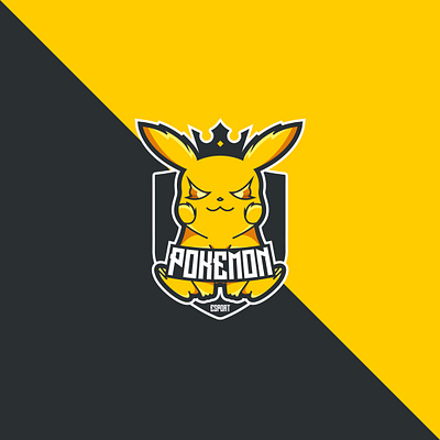 POKEMON bikinlogo brand design brand identity branding cleanlogo design esport logo logo esport logo esports logodesign selllogo tshirt