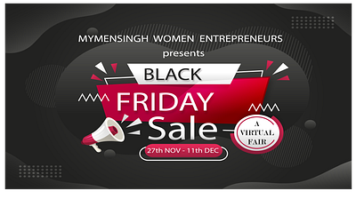 Cover design for " MYMENSINGH WOMEN ENTREPRENEURS " branding flat illustration logo vector vector art vector illustration