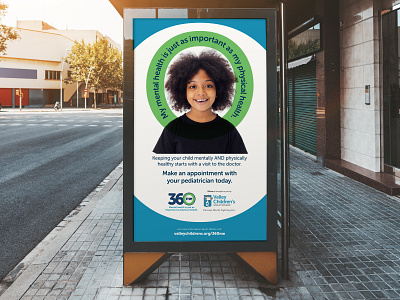 Mental Health Awareness Campaign branding children healthcare children hospital creative direction design graphic design hospital mental health