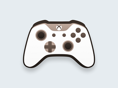 XBOX Controller! brand branding controller figma flat game gaming geometric icon icons illustration joystick logo logo design logodesign mark symbol xbox xbox360 xboxone