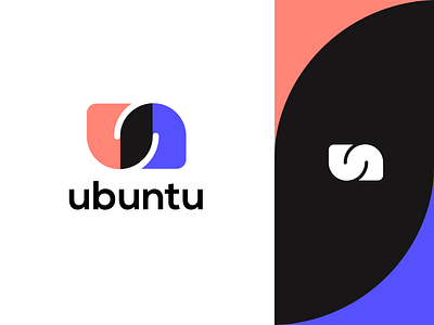 "Ubuntu" branding company logo logodesign nlogo technology u logo unique logo