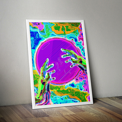 Poster design artwork graphicdesign photoshop photoshop art portfolio poster poster a day poster art psychedelic trippy