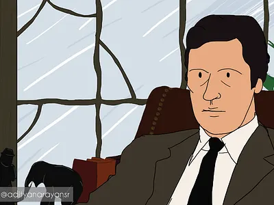 The Godfather adobe artist calendar design graphic design illustration illustrator cc poster vector wacom intuos