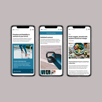 Personal trainer mobile UI fitness app minimal photography responsive uidesign uiux userinterface uxdesign webdesign