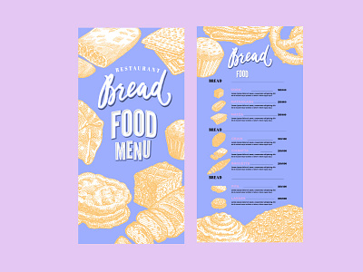 Food Menu Re design beauty branding illustration logo logo design minimal mobile app design ux vector website