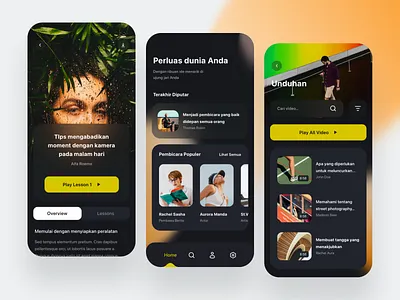Online Class App - Exploration class classes concept design exploration icon mobile online ui userinterface