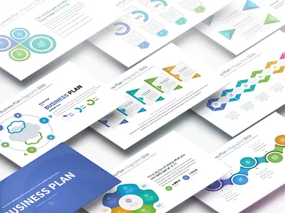 Business Plan - PowerPoint Infographics Slides advertising brainstorm bright bulbs business businessplan technology creative gear idea launch management marketing presentation professional simplicity solution startup success