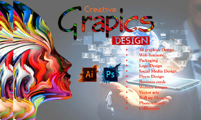 I will solve any graphic design work for you adobe ilustrator adobe photoshop banner design business card design graphic design