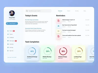 Dashboard Concept Animation adobe xd animated animation app appdesign dailyui dashboard dashboard app dashboard design dashboard ui design gfxmob ui ui ux userexperience userinterface ux xd