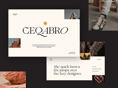 RF Ceqabro Serif Display with Bonus Free Font + Extra app brand branding design display font editorial design font font bundle graphic logo minimal photoshop poster sans serif simple typography ui web website