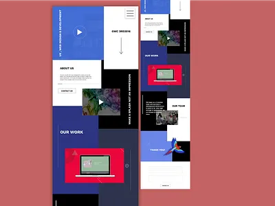 Design Agency Concept design graphic design ui ux web web design website website concept website design