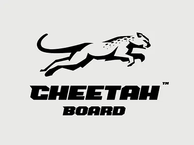 Cheetan Board brand branding cheetah design gepard icon illustration leopard logo logotype type vector