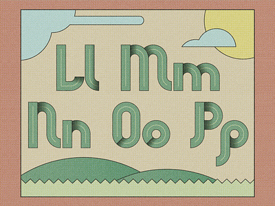 Speedway - LMN design font illustration typography